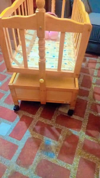 Wooden Baby Cart 10/10 Condition 11