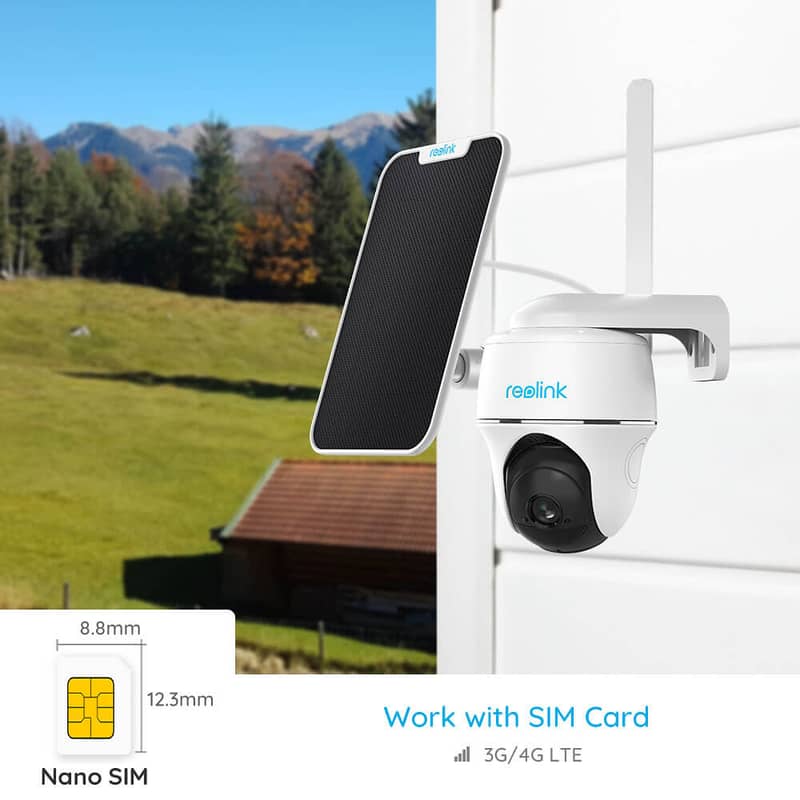 Reolink Go PT 4G Mobile Security Meets 355° Pan & 140° Tilt 1080p Ful 1