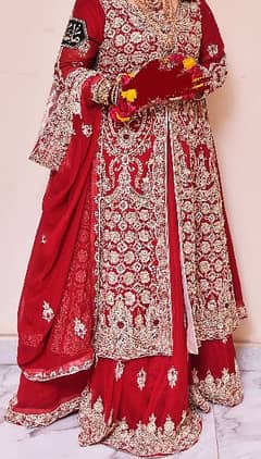 Bridal lehnga/ wedding dress/ Bridal designer dress/Barat dress