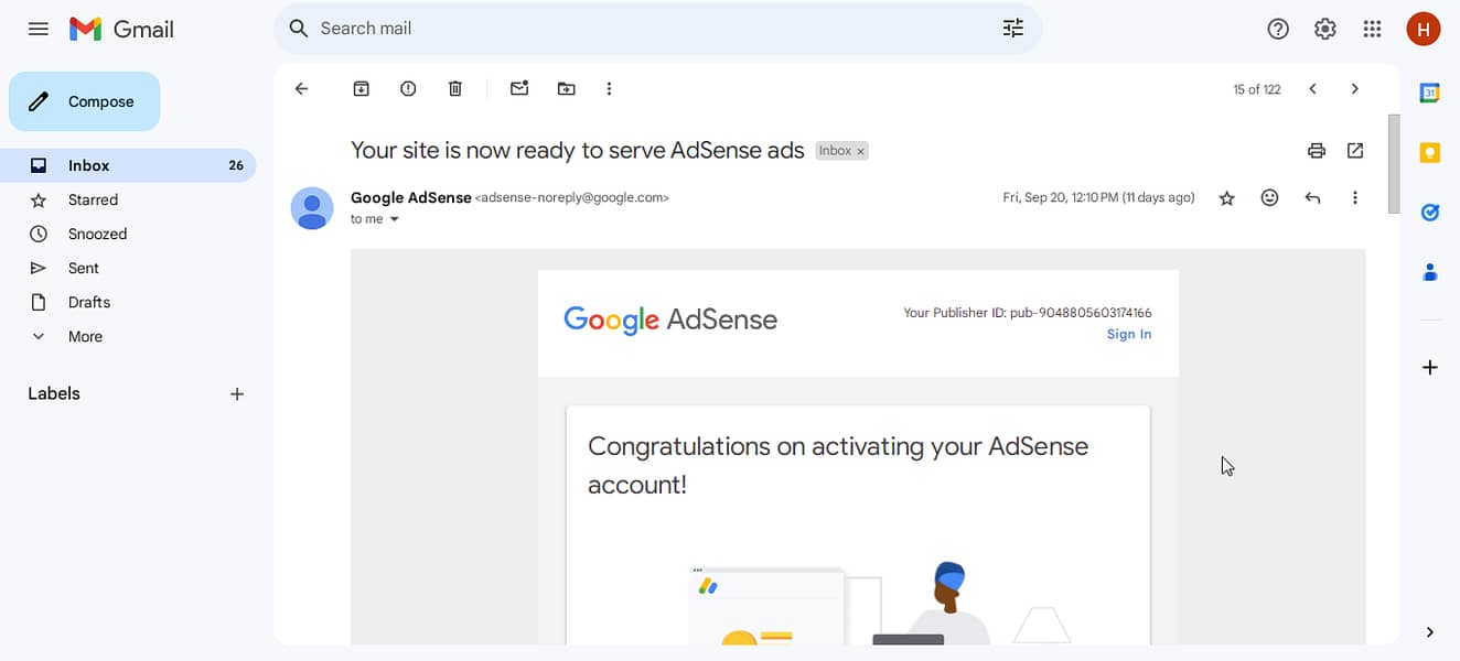 Adsense Approved Exblog Site Available For Sale 1