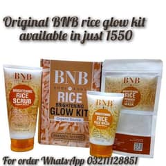 BNB rice glow kit