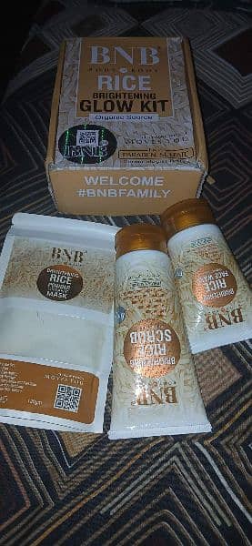 BNB rice glow kit 3