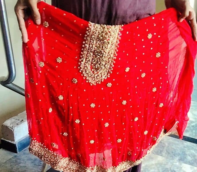 LEHNGA  CHOLI RUBATA  PARAS 4IN 1 2