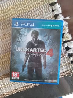 Unchartered 4 a thief's end PS4