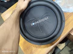 sound stream woofer amplifier supported