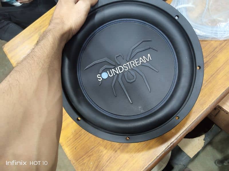 sound stream woofer amplifier supported 0