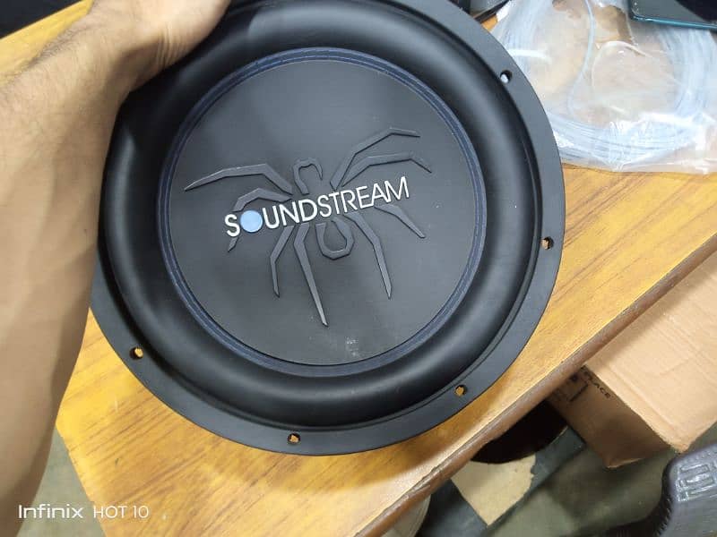 sound stream woofer amplifier supported 1