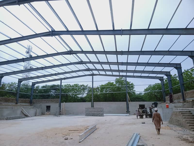 Industrial factory shed Dairy farm warehouse sheds steel 2