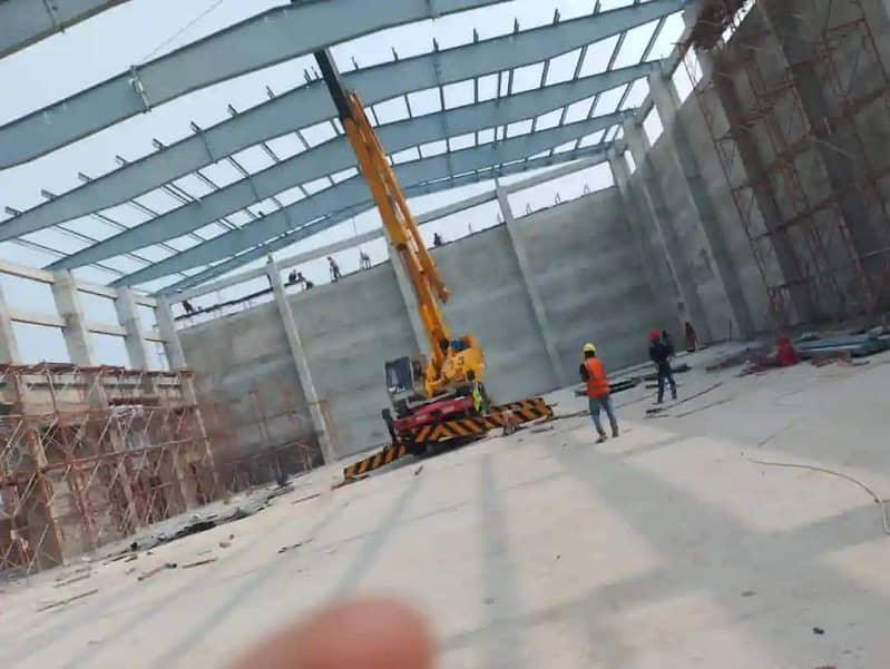 Industrial factory shed Dairy farm warehouse sheds steel 3