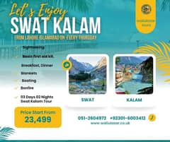 SAWAT KALAM TOUR PACKAGES AVAILABLE