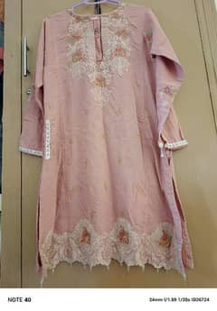 genes embroided kurta and khaddr embroided kurta by kyseria brand