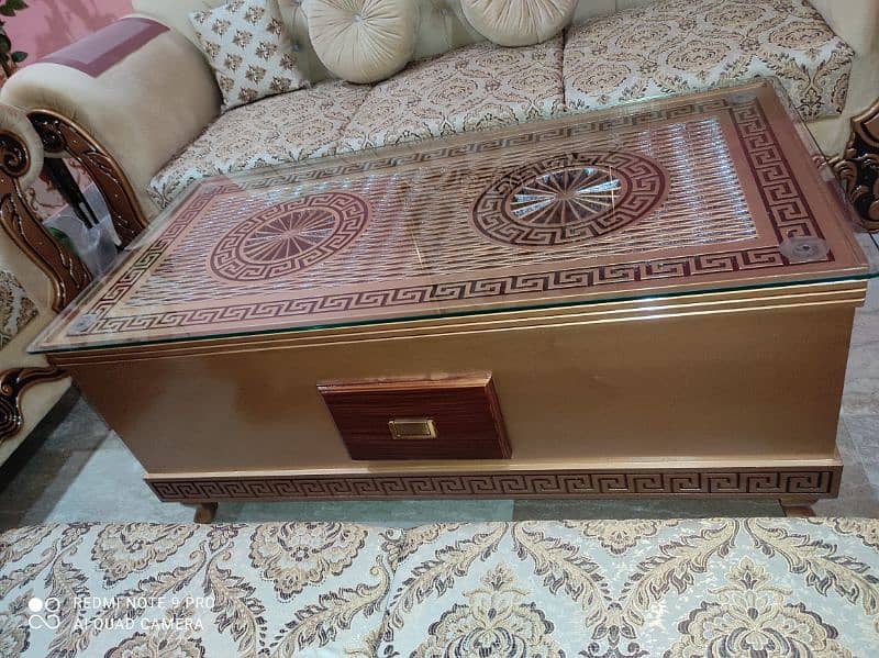 Brand New 2 Tables Set(Versace Design] 1