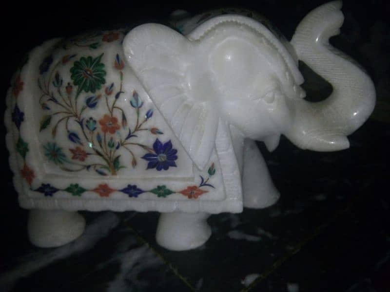 Marble Elephant Imported 0