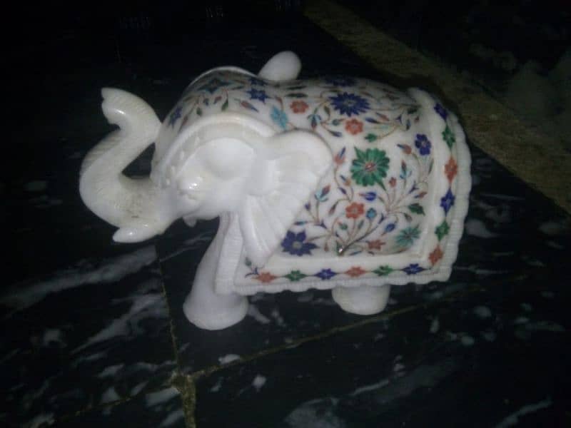 Marble Elephant Imported 1