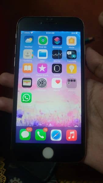 Iphone 6s PTA approved (64 GB) with original charger and pin 4