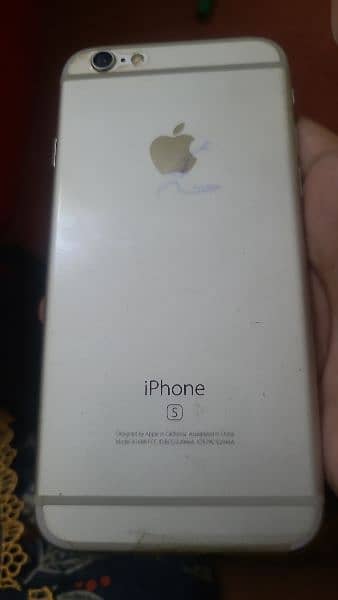 Iphone 6s PTA approved (64 GB) with original charger and pin 5