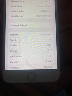 Iphone 7plus 256gb