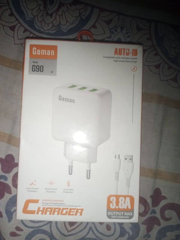 Charging Adapter+ earphones + Type A Complete charger 11