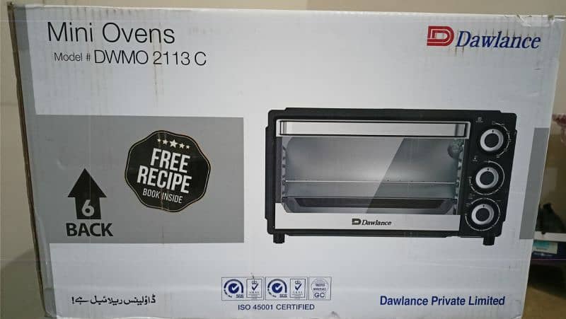 Dawlance Mini Oven 2113-C 6