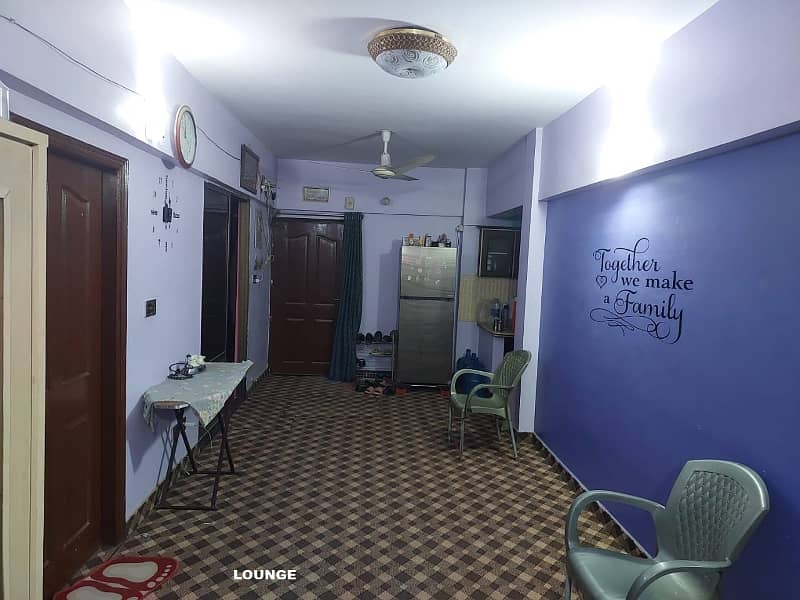 3 Bed DD Flat For Sale In Nazimabad No. 3 5