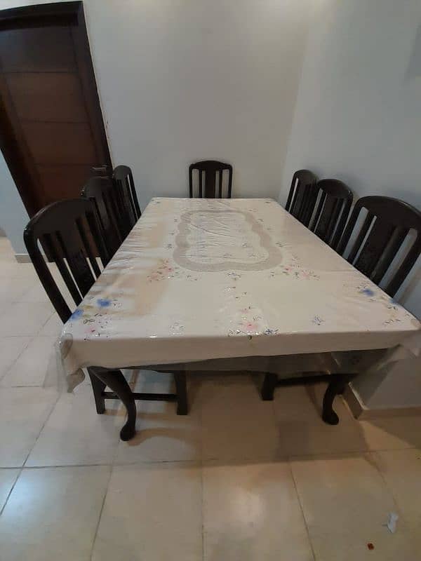 dining table plus 8 chairs 1