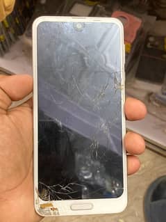 Aquos r2 panal broken board , battery and both cameras available