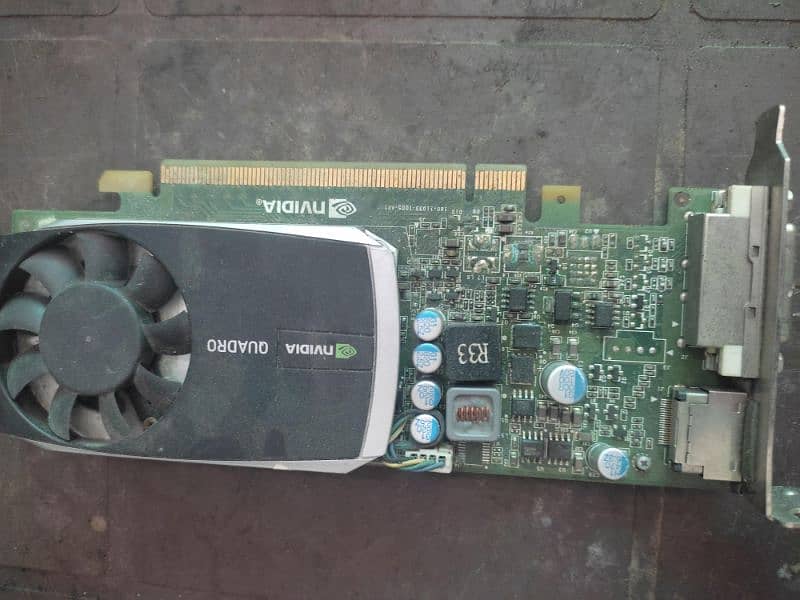 Nvidia Quadro 600 1 GB Graphic Card ( GPU ) 1