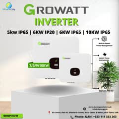 GROWATT 10KW ON-GRID 3 PHASE SOLAR INVERTER