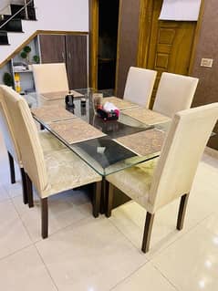 Dining Table with 6 Chairs