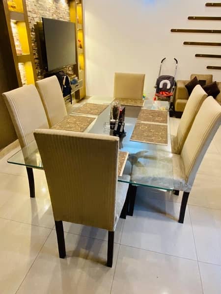 Dining Table with 6 Chairs 4