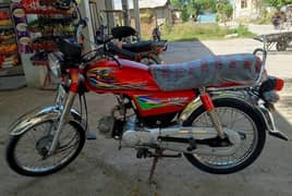 Lush condition bike united 70cc 2020 model