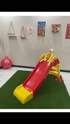 Slide in Red and Yellow