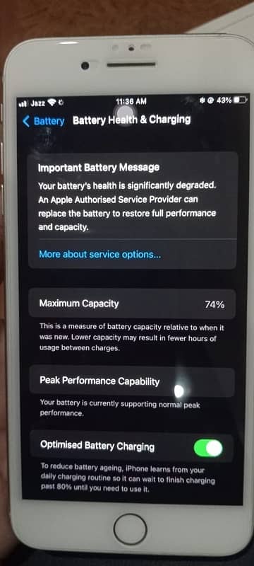 iphone 8 plus 64gb pta paroof condition 10/10 6