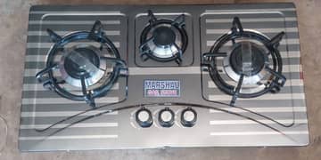 Marshal 3 Burner Hob kitchen hob stove/ Stove Chula/ kitchen stove