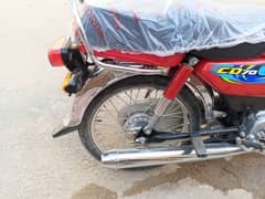 honda CD 70 23/24 model applied for lush bike 03033036264