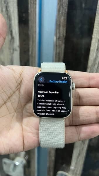 Apple Watch Series 9 45mm complete box 6