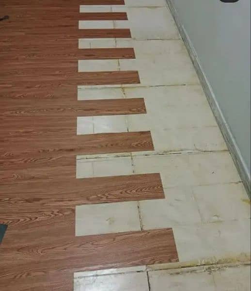 Pvc Vinyl Flooring/Wood Flooring. 3