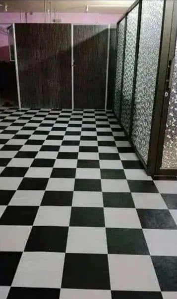 Pvc Vinyl Flooring/Wood Flooring. 6