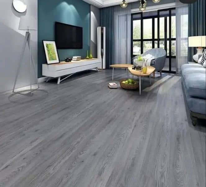 Pvc Vinyl Flooring/Wood Flooring. 9