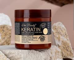 Hair keratin mask