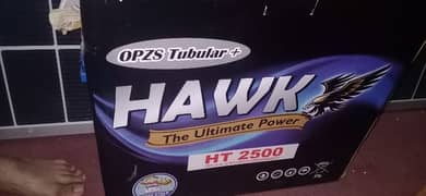 HAWK TUBULAR BATTERY HT2500 230AMP