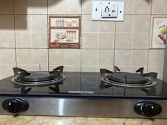 Gepas Gas Stove with two infared burner