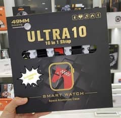 Ultra 10 in 1 Smartwatch Fresh Stock Free Case Cash On Delivery