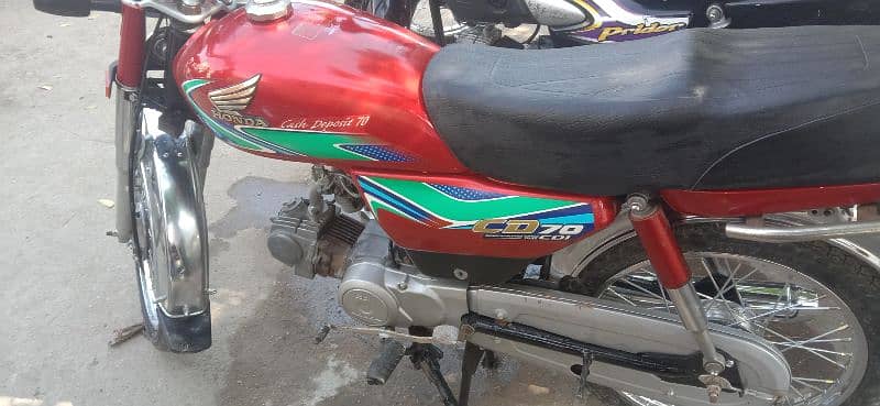 HONDA CD 70 MODEL 2018 KARACHI NUMBER HA 1