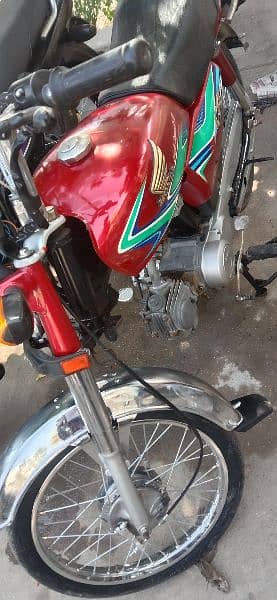 HONDA CD 70 MODEL 2018 KARACHI NUMBER HA 2