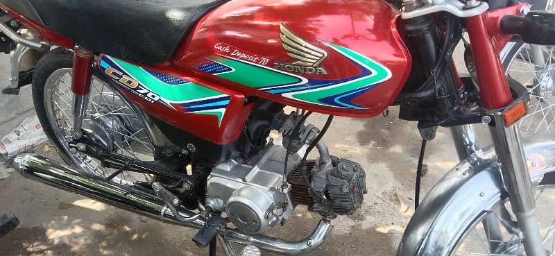 HONDA CD 70 MODEL 2018 KARACHI NUMBER HA 5