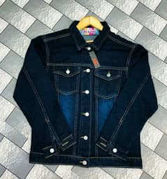 womens Denim plain jacket