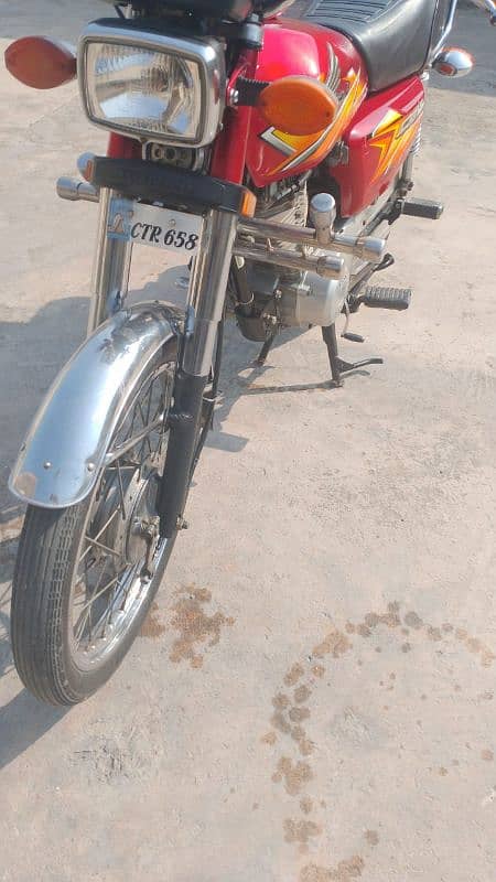 honda CG125 2021 model Islamabad register 0