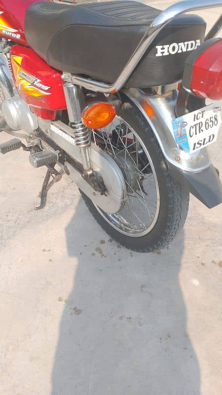 honda CG125 2021 model Islamabad register 1