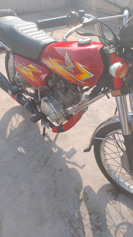 honda CG125 2021 model Islamabad register 4